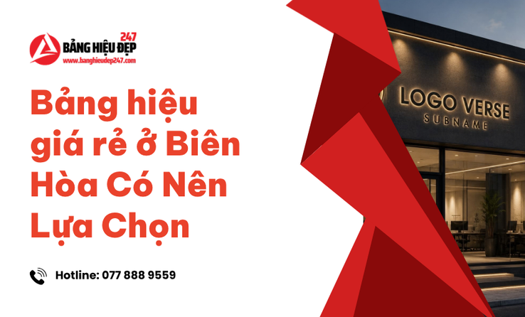 Thực trạng nhu cầu làm bảng hiệu quảng cáo tại Biên Hòa