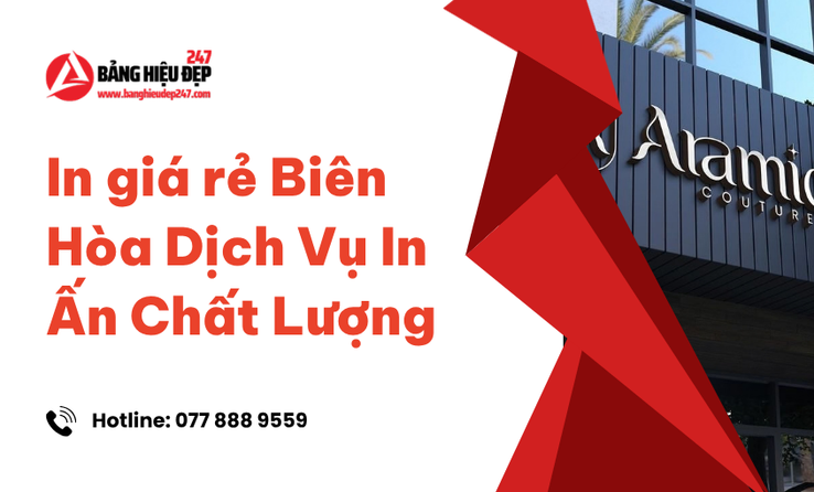 Xu hướng thiết kế bảng hiệu quảng cáo hiện đại tại Biên Hòa